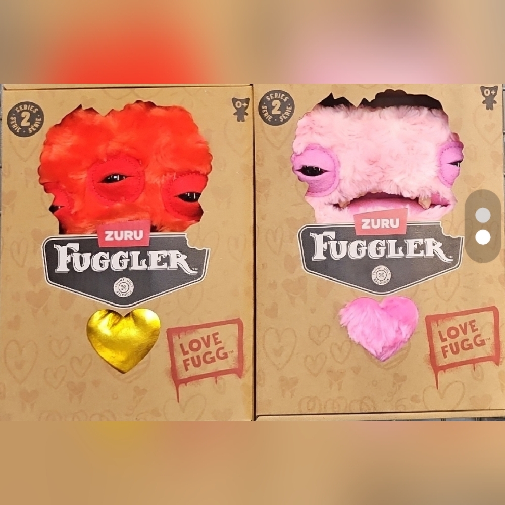 ZURU Fugglers Plush Set NWT Funny Easter Gift Basket Stuffer